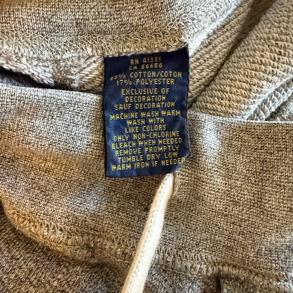 Polo Ralph Lauren Womens Gray Jogger Sweatpants, Size XS - Picture 7 of 7